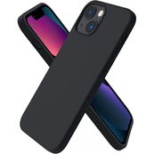 Coque avec protection lentille pour iPhone 13 - noir mat