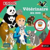  Vétérinaire au zoo - Livre animé Kididoc dès 6 ans