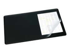 Durable - Sous-main avec rabat transparent - noir