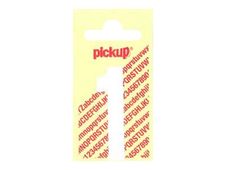 Pickup - Étiquette autocollante - 90 mm - Chiffre 1 - blanc mat