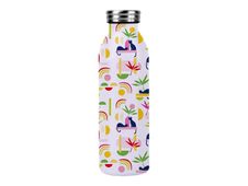 Kiub Chats Pop - Bouteille isotherme 450 ml - blanc coco