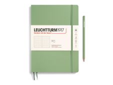 Leuchtturm1917 - Carnet de notes souple B5 - pointillés - vert sauge