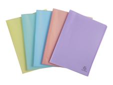Exacompta Chromaline - Porte vues - 40 vues - A4 - disponible dans différentes couleurs pastels