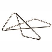 Wonday - 50 Trombones attaches papillon - 47 x 60 mm - nickelé