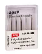 Apli Agipa - 5 Aiguilles de pistolet d'étiquetage