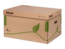 Esselte Eco - Conteneur pour boîtes d'archive - marron 100% recyclé