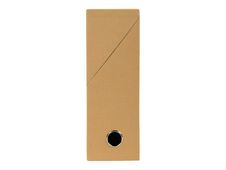 Exacompta - Boîte de transfert - dos 90 mm - toile havane