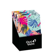 Quo Vadis - Présentoir chemise carton mini Jungle par 25 - Jungle spirit - 16,7x13,3x6,5 cm