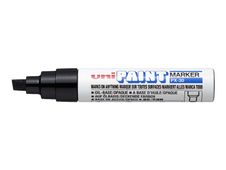 UNI PAINT PX - Marqueur permanent - pointe biseau - noir