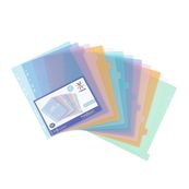 Viquel Propysoft - Intercalaire 12 positions - A4 Maxi - polypropylène coloré