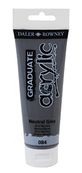 Daler-Rowney Graduate - Peinture acrylique - 120 ml - gris neutre