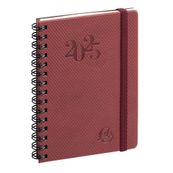 Agenda de poche spiralé Swan Eurotime 13W - 1 semaine sur 2 pages - 9 x 13 cm - disponible dans différentes couleurs - Exacompta