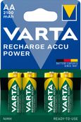VARTA Accu power - 4 piles alcalines rechargeables - AA LR06