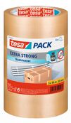 TESA - 3 Rubans Adhésifs d'emballage  - 50 mm x 66 m - transparent