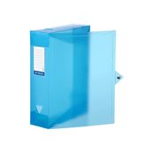 Viquel Propyglass - Boîte de classement plastique - dos 80 mm - bleu