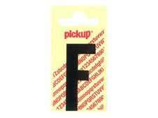Pickup - Étiquette autocollante - 90 mm - Lettre F - noir mat