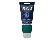 Lefranc Bourgeois - Peinture acrylique - vert phtalo - 80 ml