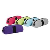 Trousse rectangulaire Stripe - 1 compartiment - 5 coloris disponibles - Viquel