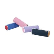 Trousse ronde Rubber - 1 compartiment - 4 coloris disponibles - Viquel