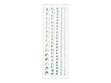 Graine Creative - Lot de 5 bandes adhésives de strass  - 8 x 145 mm - diamant