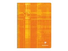 Clairefontaine - Cahier à spirale 24 x 32 cm - 180 pages - petits carreaux (5x5 mm) - disponible dans différentes couleurs