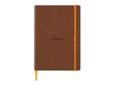 RHODIA Rhodiarama - Carnet souple A5 - 160 pages - ligné - cuivre