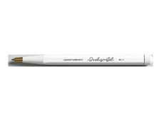 Leuchtturm1917 Drehgriffel Nr. 1 - Stylo gel avec encre noire - 0.5 mm - blanc