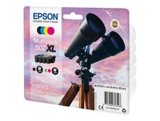 Epson 502XL Jumelles - pack de 4 - noir, cyan, magenta, jaune - cartouche d'encre originale