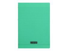 Calligraphe 8000 - Cahier polypro A4 (21x29,7cm) - 140 pages - grands carreaux (seyès) - vert