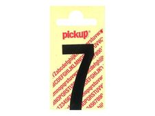 Pickup - Étiquette autocollante - 90 mm - Chiffre 7 - noir mat