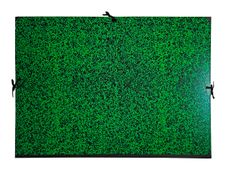 Exacompta - Carton à dessin - 52 x 72 cm - vert - fermeture par cordons
