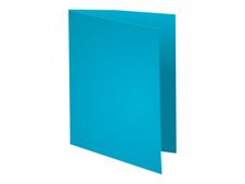 Exacompta Super 210 - 100 Chemises - 210 gr - bleu clair