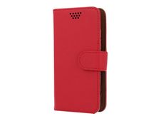JAYM - étui foliot universel XL (78x158mm) avec pince rotative - rouge