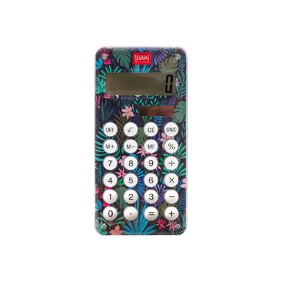 8052461969909-Legami - Calculatrice de poche - modèle flora-Avant-0