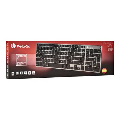 8435430619423-NGS Fortune BT - clavier sans fil - Azerty-Angle gauche-13