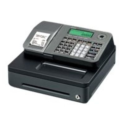 4971850511342-Casio SE-S100 - caisse enregistreuse - certifié loi fiscale 2018 - Tiroir : 5 pièces et 3 -Angle droit-0