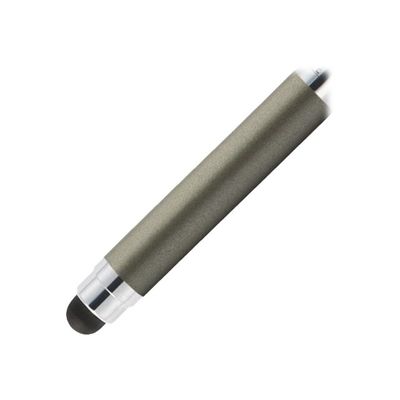 4014421312549-ONLINE i-charm - Stylo à bille - encre bleue - moyen - corps métal gris-Gros plan-2