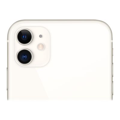 3701083037873-Apple iphone 11 - Smartphone reconditionné grade C (Etat correct) - 4G - 64 Go - blanc-Gros plan-6