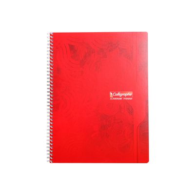 3210330005607-Calligraphe 7000 - Cahier à spirale 24 x 32 cm - 180 pages - petits carreaux (5x5 mm) - disponible dans-Avant-0