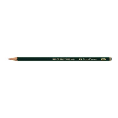 4005401190158-Faber-Castell 9000 - Crayon à papier - 5H-Angle gauche-0