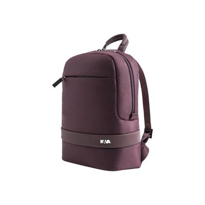 8032572187133-Nava Easy+ Small - Sac à dos pour ordinateur portable 12" - rouge bourgogne-Angle droit-0