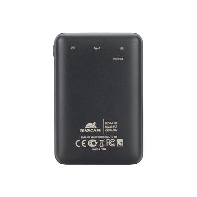 4260403574980-RIVACASE Rivapower VA2410 - powerbank / batterie de secours rechargeable pour smartphone - 1000-Arrière-1