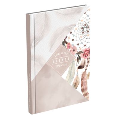 3147280194177-Agenda Lecas Bohème 16 mois - 1 semaine sur 2 pages - 16 x 24 cm - dreams--0