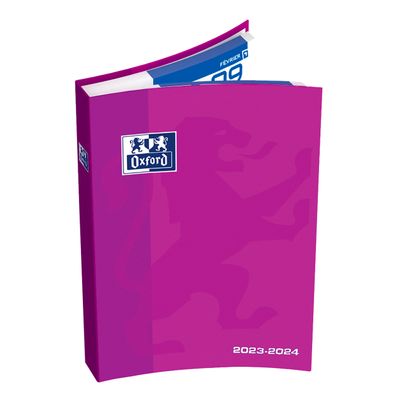 3147280058554-Agenda Oxford School - 1 jour par page - 15 x 21 cm - différentes couleurs disponibles - Hamelin--3