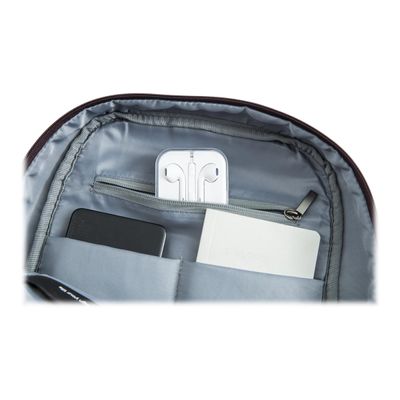 8032572187133-Nava Easy+ Small - Sac à dos pour ordinateur portable 12" - rouge bourgogne-Gros plan-4