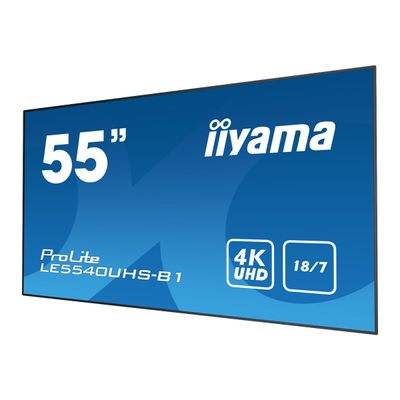 4948570116331-iiyama ProLite LE5540UHS-B1 - Ecran Led 55" - 4K - UHD (2160P) 3840 X 2160-Angle droit-1