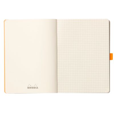 3037921177686-Rhodia Goalbook - Carnet souple A5 - 224 pages numérotées - petits carreaux - saphir--8
