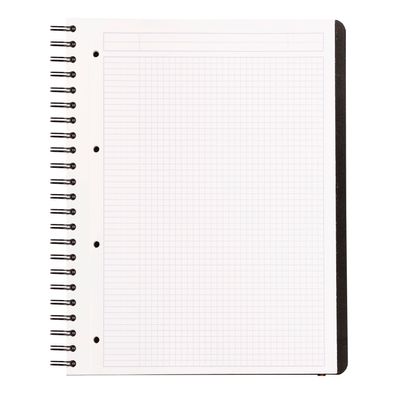 3037921199305-RhodiActive Probook - Cahier A4+ (22,5 x 29,7 cm) - 160 pages - petits carreaux (5x5 mm) - noir--4
