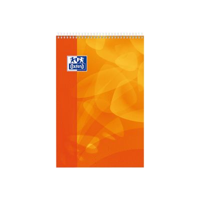 3020120096988-Oxford - Bloc notes - A4 + - 160 pages - grands carreaux - 90G-Avant-0