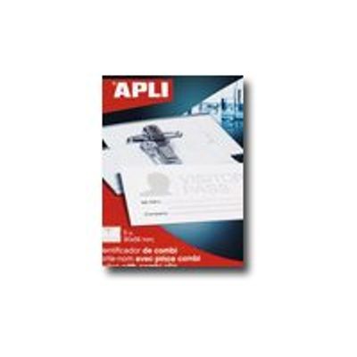 8410782117452-Apli Agipa - 5 Portes-badge de nom extensible - pour 90 x 56 mm - combi-clip-Avant-0